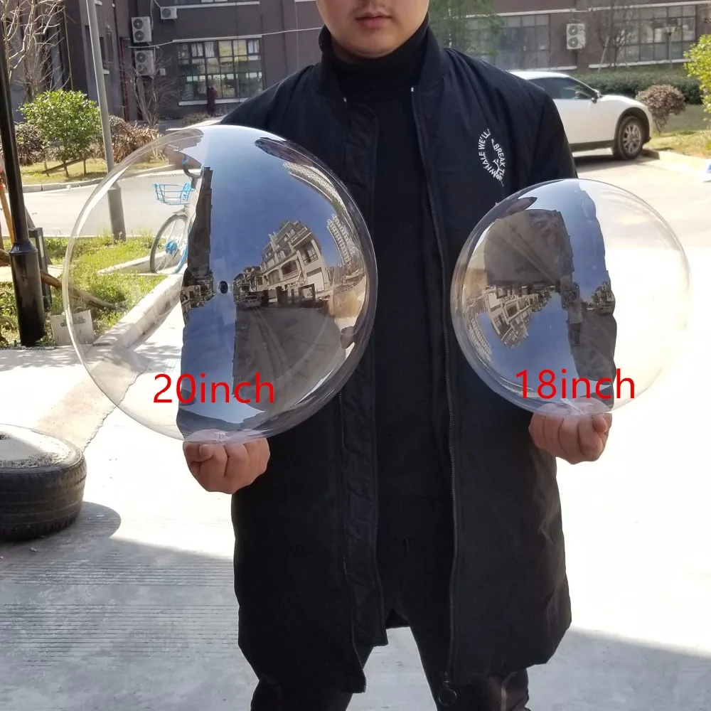 

20inch Transparent PVC Balloon Inflate Toys for Wedding Decoration Balloons Inflatable Helium Air Ball Birthday Party Balloons