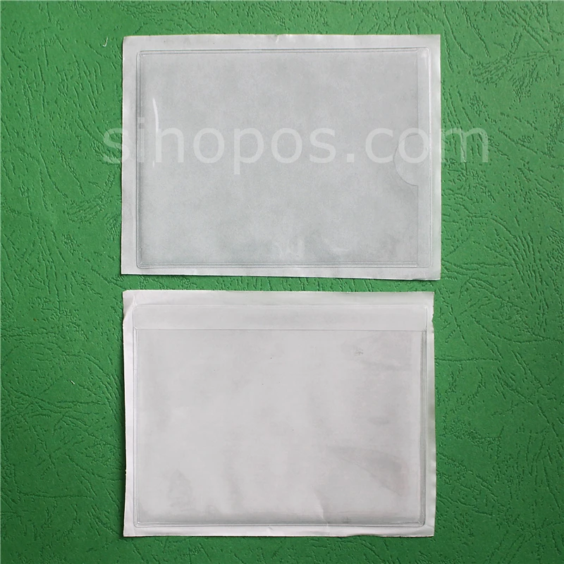 Pochette de protection en poudre de vinyle, porte-affiche, A4, A5,  étiquette à l'horizon, prix, carte rigide, manchon d'étiquette, sac en  plastique, enveloppe en PVC - AliExpress