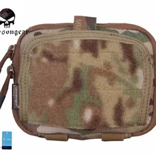 Emerson gear ADMIN многоцелевой карта сумка Военная облегченная модульная система переноски снаряжения чехол для переноски EM8506 подлинные мультикамы черный AOR