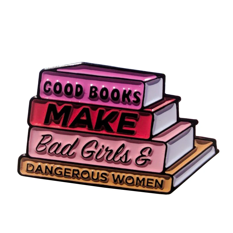 

Book Lover Gift Pin