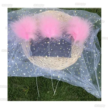 

Feathers Ornament Accessories Photo Props Wedding Room Home Bottle Feathers Decoration Ornament White Pink