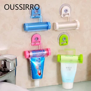 HOT Bathroom Home Tube Rolling Holder Creative Multipurpose Toothpaste Dispenser Bathroom Accessories Manual Syringe Gun Dispens HOT Bathroom Home Tube Rolling Holder Creative Multipurpose Toothpaste Dispenser Bathroom Accessories Manual Syringe Gun Dispens