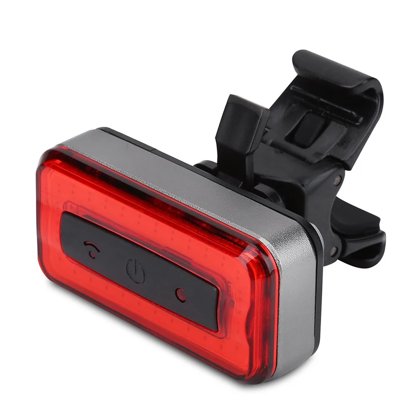 Clearance Dropshipping USB Rechargeable Bike Safety Tail Light Waterproof LED Bicycle Red Rear Light With Batteries for Cycling Safety 5