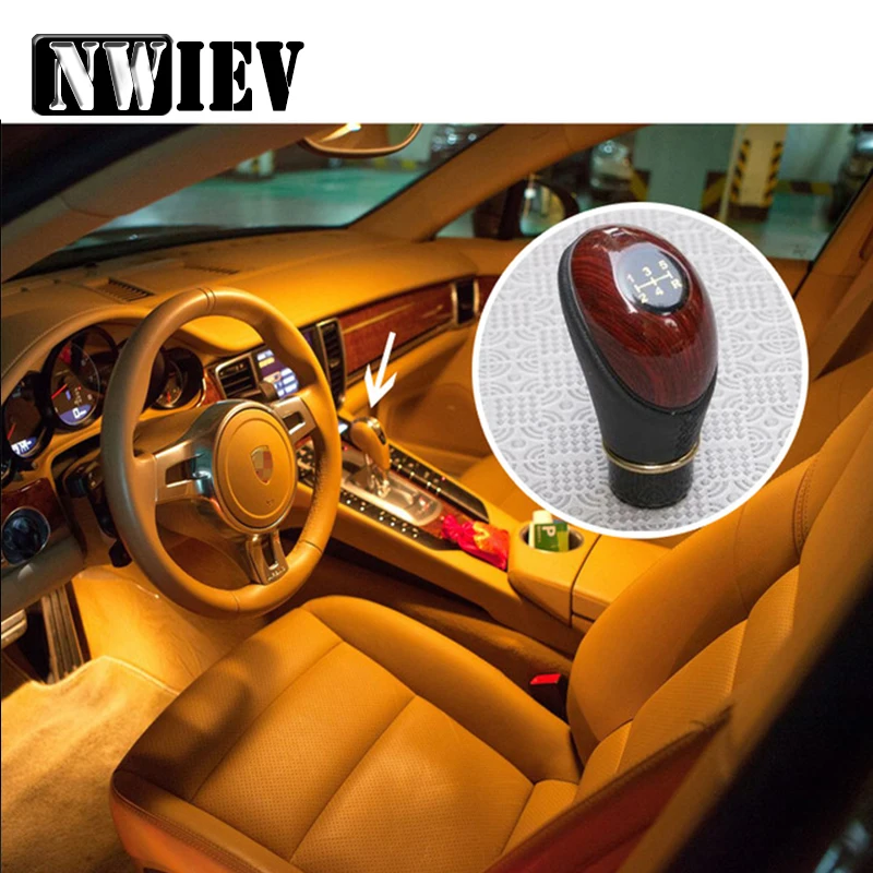 Рукоятка рычага переключения передач NWIEV для Skoda Octavia A5 A7 Suzuki Swift SX4 Nissan ручная
