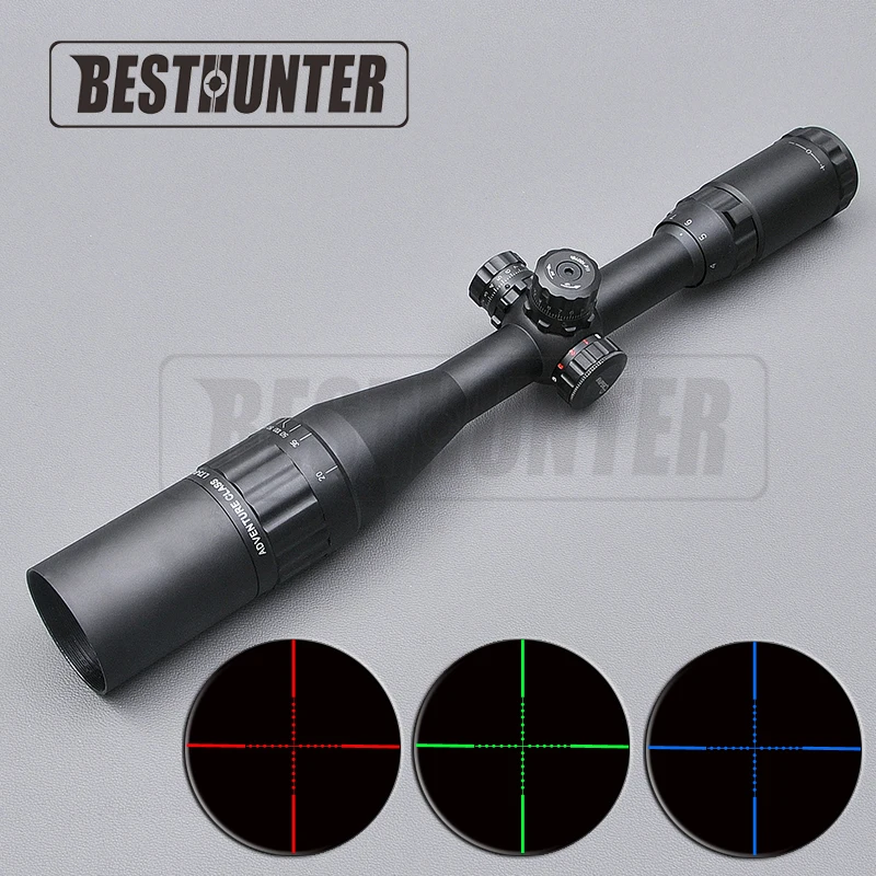 

Sniper 3-9X40 Hunting Optics Riflescope Shotgun Sight Green And Red Reticle Fiber Optic Sight Scope Tactical Rifle Scopes