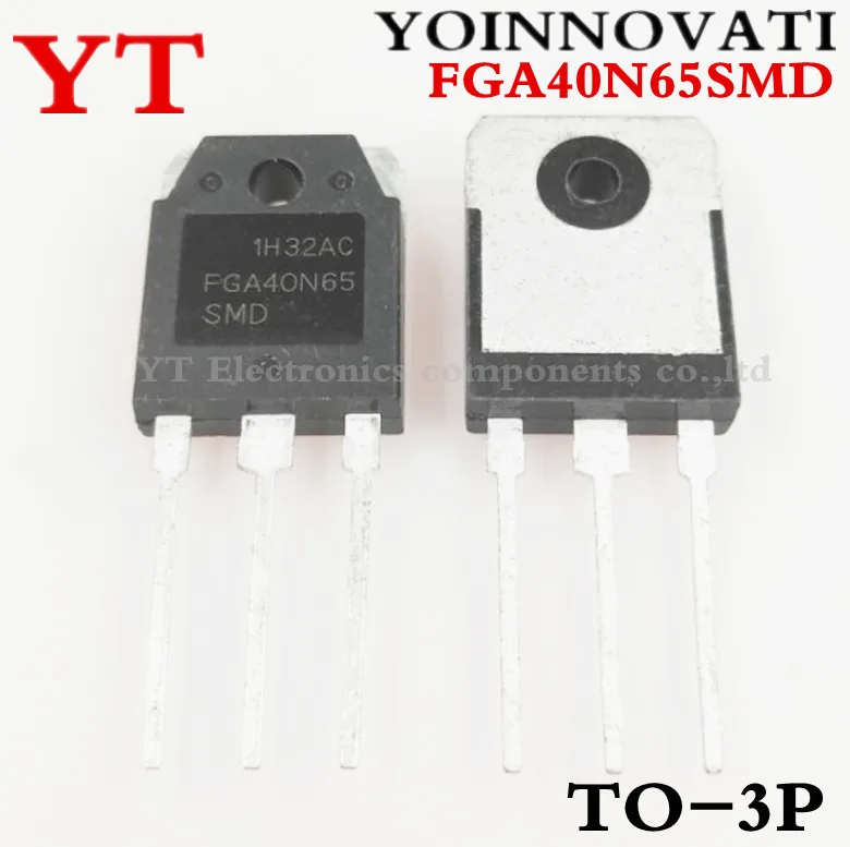 10 шт./лот FGA40N65SMD FGA40N65 40N65 TO-3P TO-247 IC лучшее качество. | Электронные компоненты и