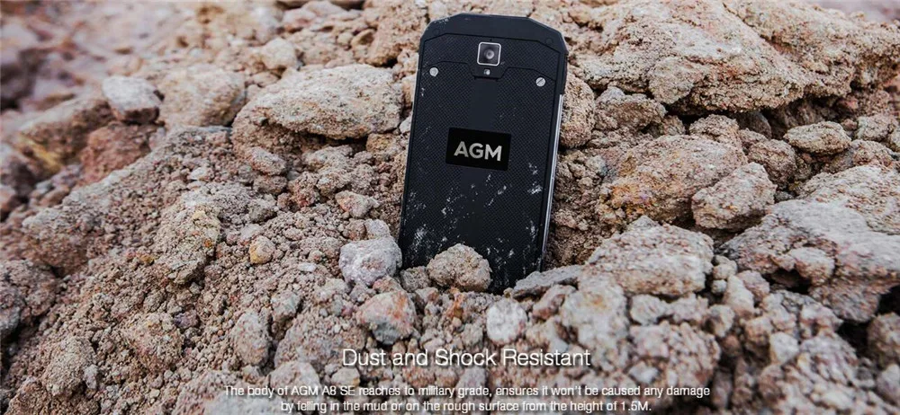 AGM A8 SE IP68 3-Proof мобильный телефон 5," HD 2 Гб ram 16 Гб rom MSM8916 четырехъядерный 8MP 720P 4050 мАч водонепроницаемый пылезащитный Мобильный телефон