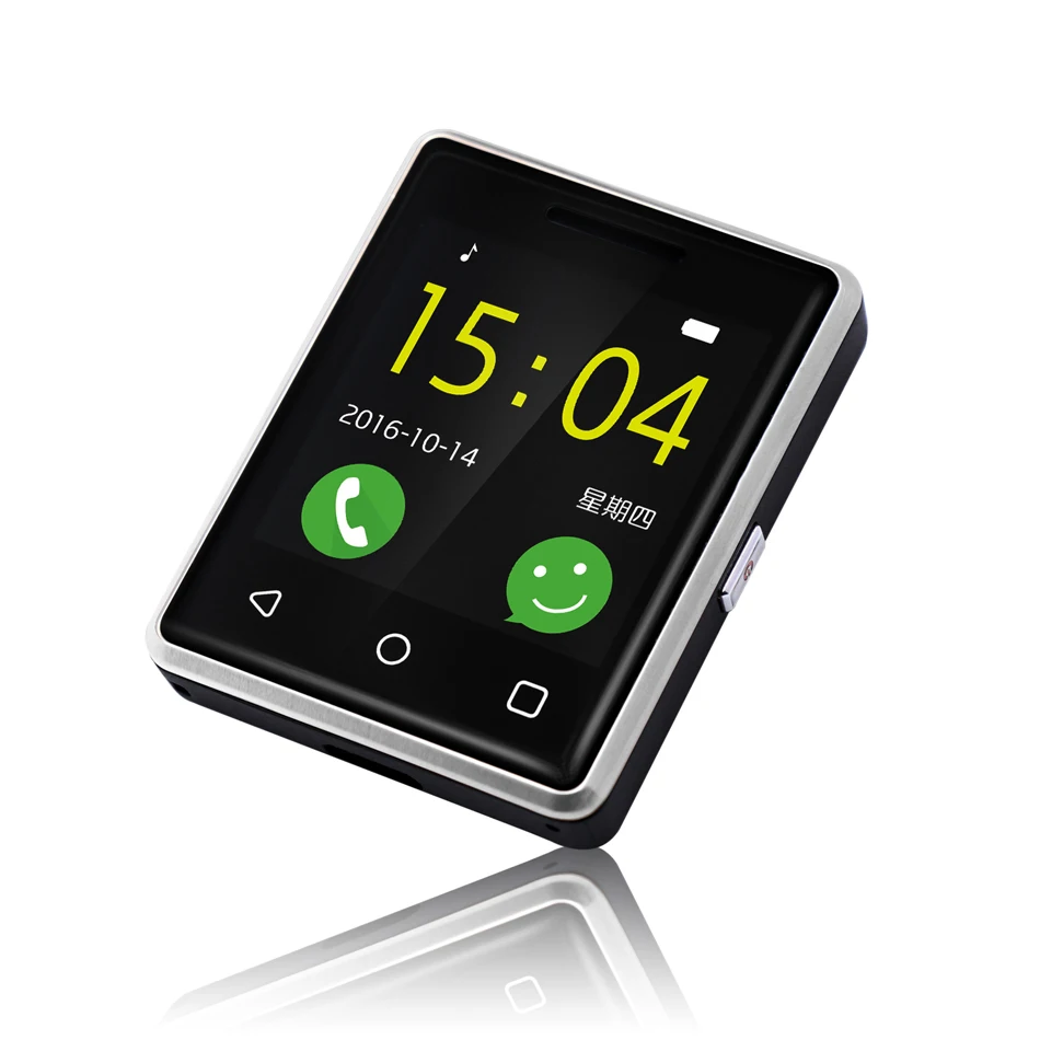 Оригинальный № 1 Vphone S8 мини мобильный телефон вахты MTK6261 54 &quot2.5D Экран сообщение FM