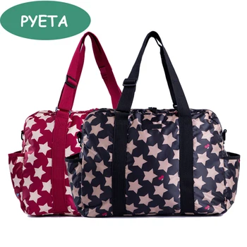 

PYETA Fashion Mummy Maternity Nappy Bag Brand Large Capacity Baby Bag Travel Backpack Desinger Nursing Bag for Baby Care