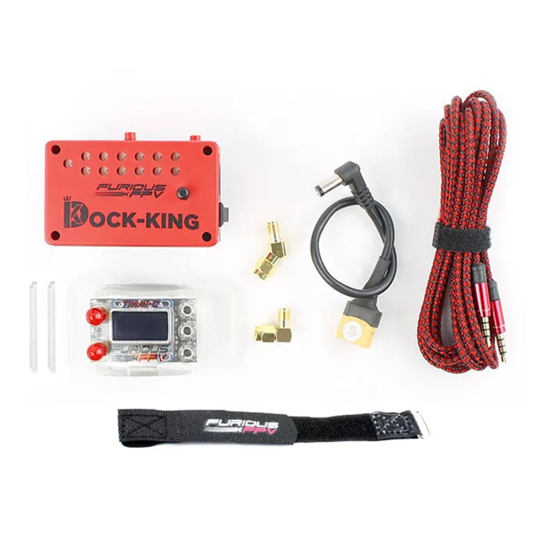 FuriousFPV Dock King наземная станция FPV & True D разнообразие прошивки V3.7D комбо для RC моделей