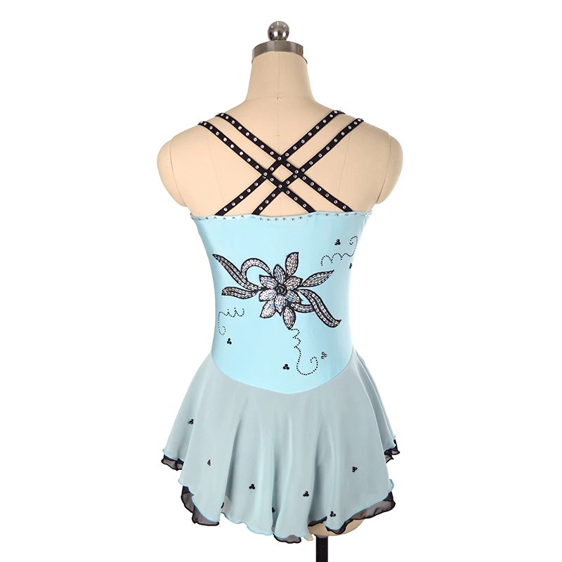 Nasinaya Women's Children's Dress Figure Skating Competition Training Clothing Artistic Gymnastics Performance Slip