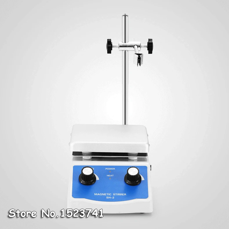 

SH-2 Digital Laboratory Hot Plate Magnetic Stirrer Mixer Thermostatic 110V/220V