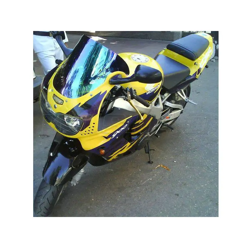 Black Iridium Мотоцикл двойной пузырь лобовое стекло ветер экран для 1994 1995 1996 1997 Honda CBR900RR CBR 900 RR 893 Fireblade 94 95 96 - Цвет: Black Iridium