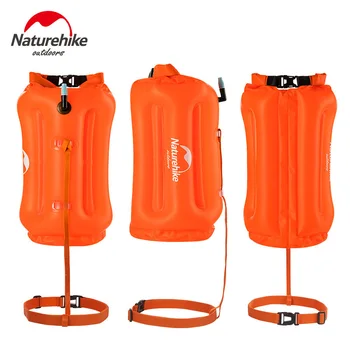 

Naturehike 8.5L 20L Outdoor Inflatable Waterproof Bag Seaside Swimming Snorkeling Bag with Air Bag Phone Clothes Storage Bag