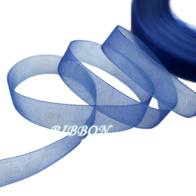 Organza Ribbon - 1/2 Width, 50 Yards - Perfect for Gift Wrapping, Crafts, Hair Accessories, and Jewelry Design