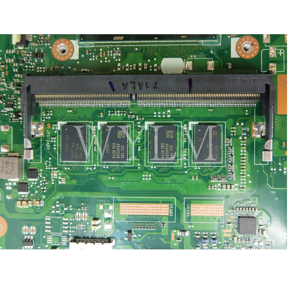 low cost  X556UAK/X556UV I3-6100CPU With 4GB RAM mainboard REV3.1 For ASUS X556U X556UQ X556UR X556UV laptop 