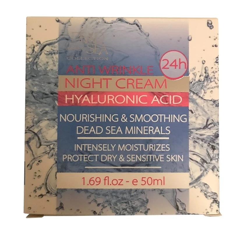 Anti Wrinkle Night Cream For Skin Care Hyaluronic Acid With Dead Sea Minerals (1)