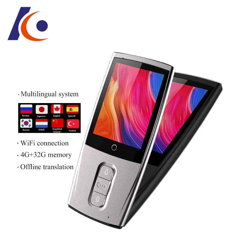 

43 Languages Instant Voice Translator WIFI Portable Smart Voice Translator Offline Two-way Accurate Translation Multi-language