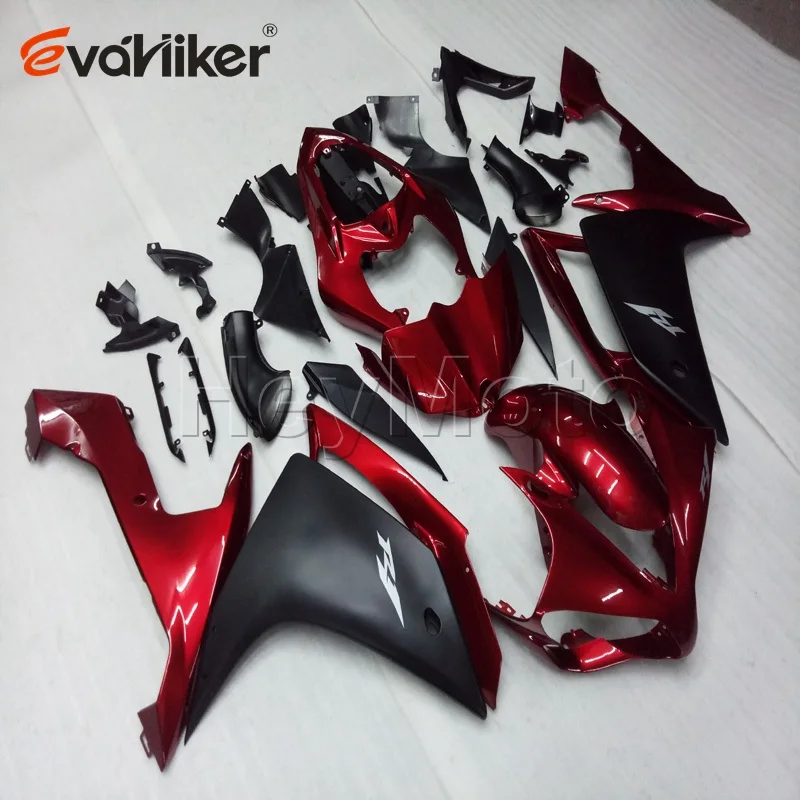 На заказ+ капот мотоцикла для YZF-R1 2007-2008 YZF R1 07 08 ABS обвес комплект двигателя Fairingred Белый литья под давлением