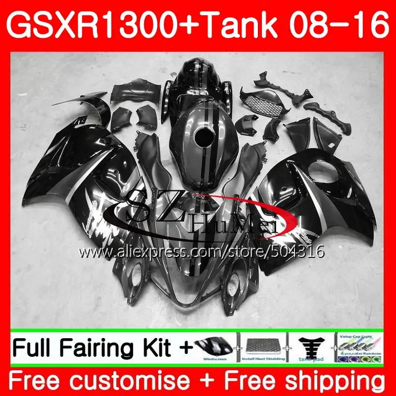 

Injection For SUZUKI Hayabusa GSXR1300 08 09 10 11 12 13 15 43SH22 GSXR 1300 2008 2009 2010 2011 2013 2016 Fairings Silvery grey