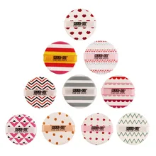 Женская красота лица Пудра для тела Косметическая пуховка макияж основа мягкая губка 1 шт