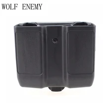 Двойной Стек журнал чехол Универсальный пистолет Mag коробка для Кольт 1911, Беретта M92 M9, Sig P226, HK USP, Glock 17 19