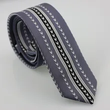 Yibei Coachella Галстуки серого чугуна Средства ухода за кожей Шеи Галстук Новинка Moda узкие Средства ухода за кожей Шеи Галстуки узкий черный и серебристый в полоску геометрический Gravatas masculinas