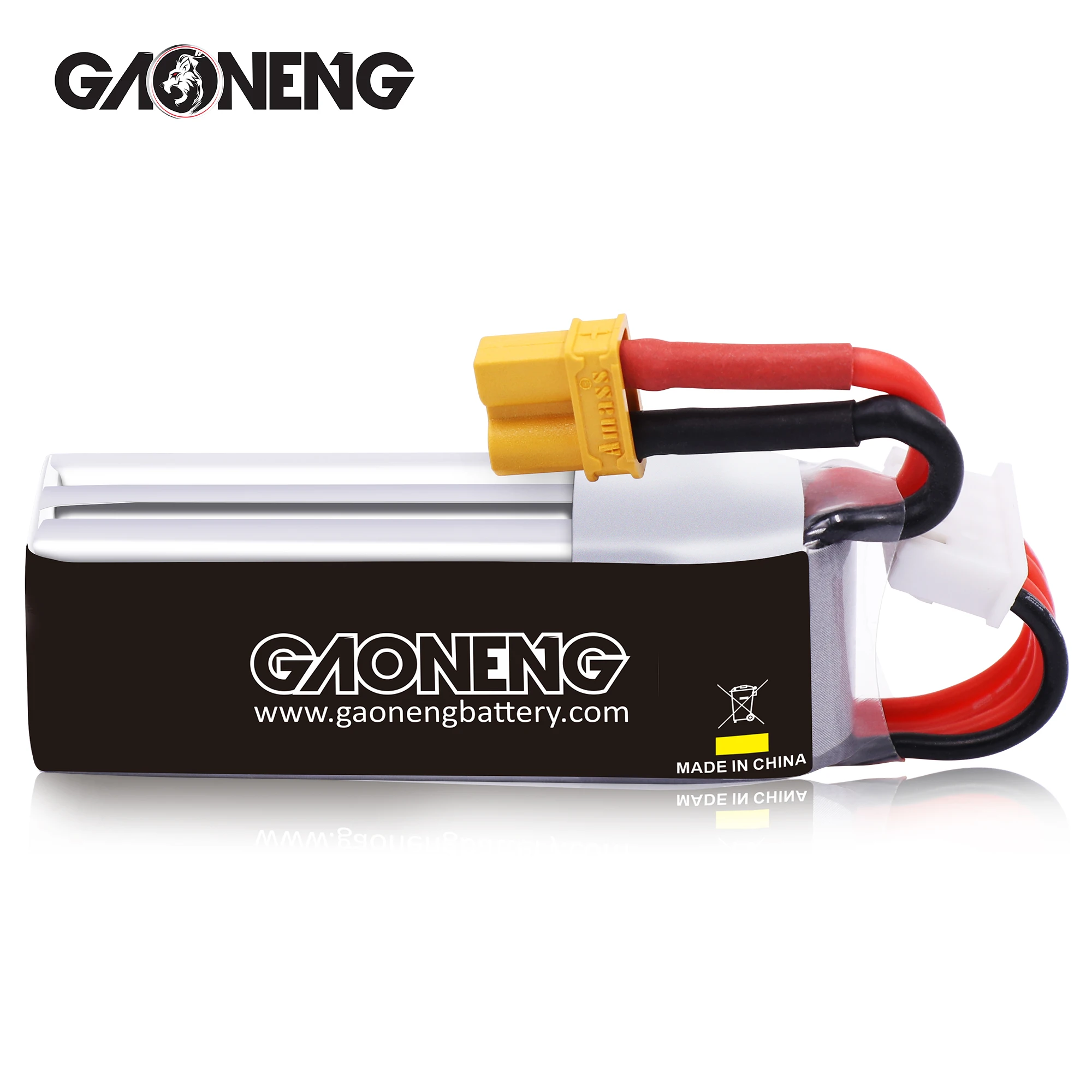 2 шт Gaoneng GNB 350mAh 3S HV 11,4 V 50C/100C Lipo аккумулятор XT30 разъем для полной скорости маленький лидер RC FPV гоночный Дрон