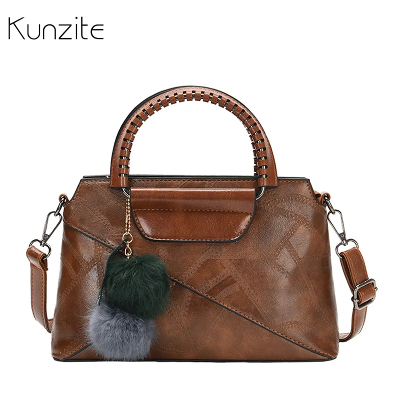

Ladies Hand Bags for Women 2018 Luxury Handbags With Hairball Women Bags Designer Party Crossbody Messenger Bags Sac Main Femme