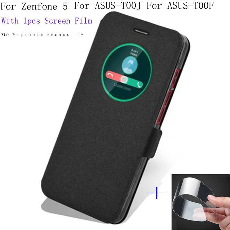 Чехол с окошком для смартфона ASUS Zenfone 5 0 дюйма чехол откидной крышкой из