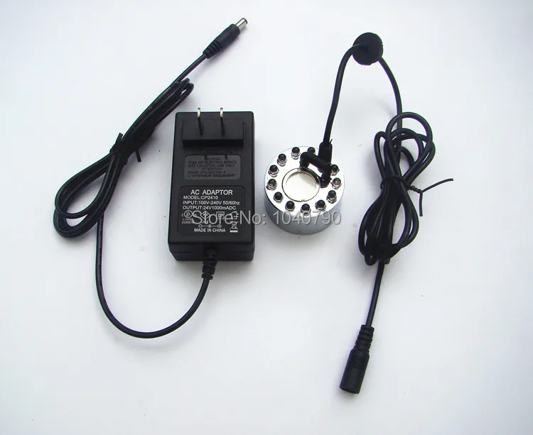 

Free shipping LED Humidifier ultrasonic atomizer atomization air lights AC100-240v to DC24V plug Converter adapter