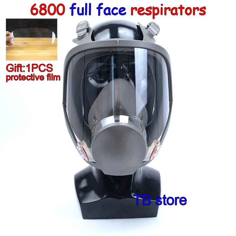 6800 противогаз высокого качества полное лицо респиратор краской Пестицидов защитная маска может сотрудничать с 3m/SJL фильтр