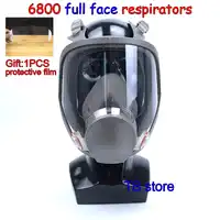 6800 Gas masker hoge kwaliteit ademhalingsmaskers Spray verf pesticiden beschermende masker Kan samenwerken met 3 M/SJL filter