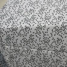 Новое! Белые Муравьи Дизайнер Хлопчатобумажная Ткань на Метр 100x110 см для Лоскутное Лоскутная Ткани Скатерть Занавес только 5 Метров
