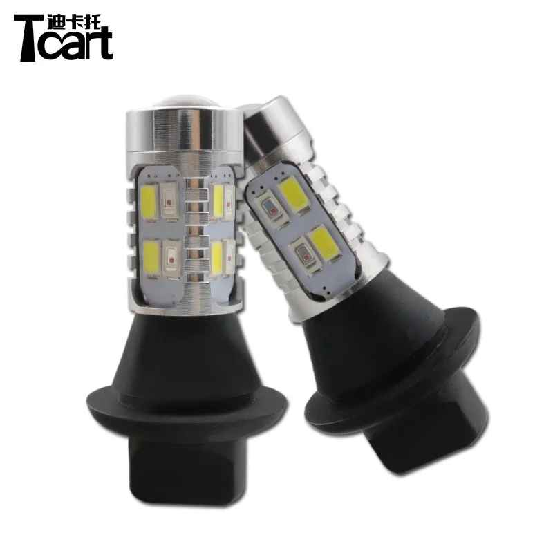 Tcart WY21W 7440 T20 для Nissan Teana аксессуары дневные ходовые огни светодиодный светильник