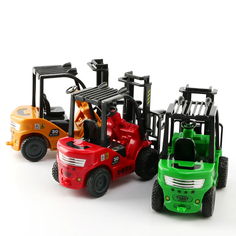 

Simulated 1:32 Children's Engineering Vehicle Toy Engineering Vehicle Forklift Model Car Toy Boy Model Birthday Gift