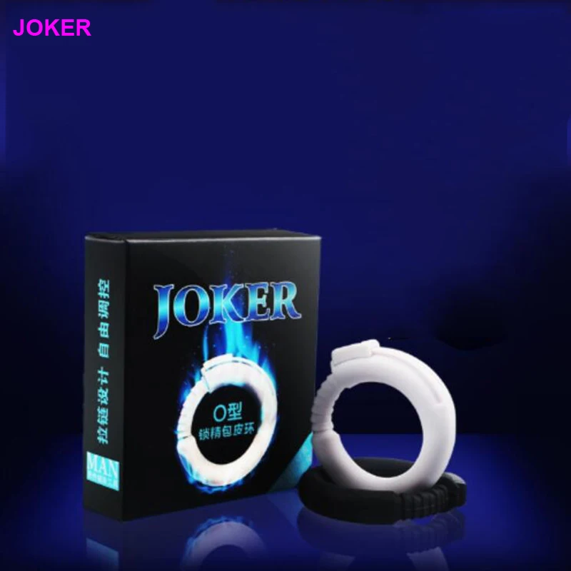 Buy JOKER Anneau Penis ring Silicone Cock ring Delay