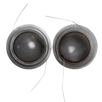 

2PCS 20 20.4 Core Treble C3/4 Crystal Film 20.4mm Coil Black Transparent Film High Voice Coil Film 8ohm Speaker Repair Parts