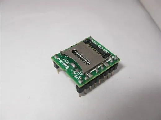 Mini SD карты MP3 звуковой модуль для ПИК для Arduino WTV020-SD-16P