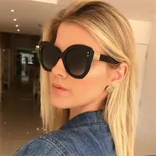 Модные квадратные солнцезащитные очки для женщин Ретро брендовые дизайнерские солнцезащитные очки для женщин новые летние негабаритные солнцезащитные очки UV400 0167