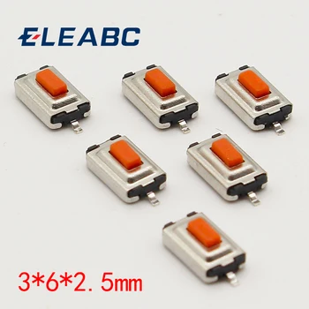 

100* Touch micro switch Red 3*6*2.5MM 3X6X2.5MM SMD2
