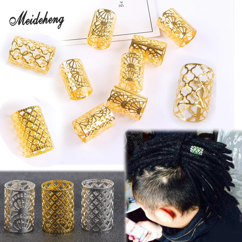 Jewelry To Dread Metal Hair Rings Dreadlocks Tubular Ornaments