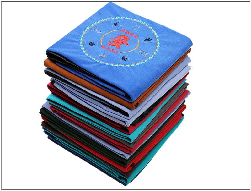 Технология вышивки квадратная 0,95*0,95 м или 1,1*1,1 м тишина маджонг коврик скатерть, настольные игры Mah-Jong коврик reduce nois
