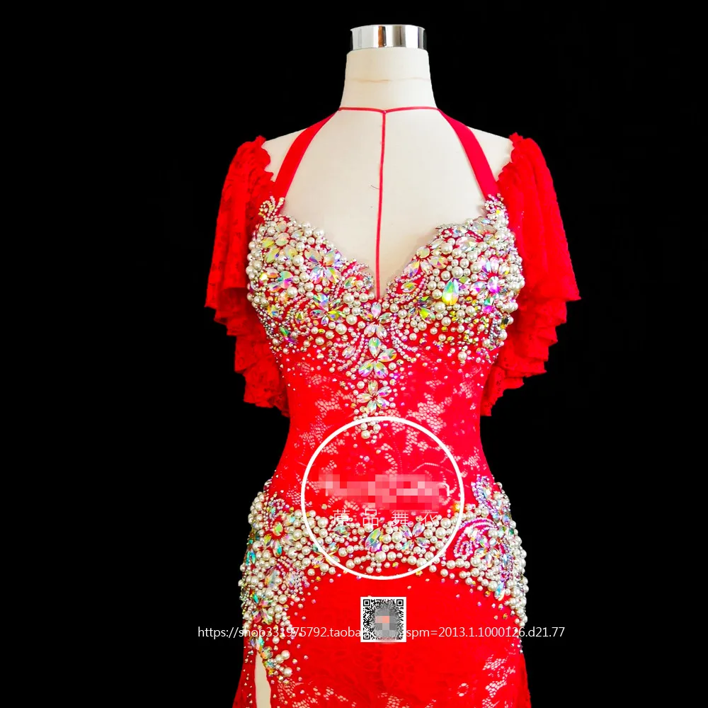 

Bellydance oriental Belly Indian eastern baladi saidi swing robe dance dancing costumes clothes bra belt skirt dress wear 3627