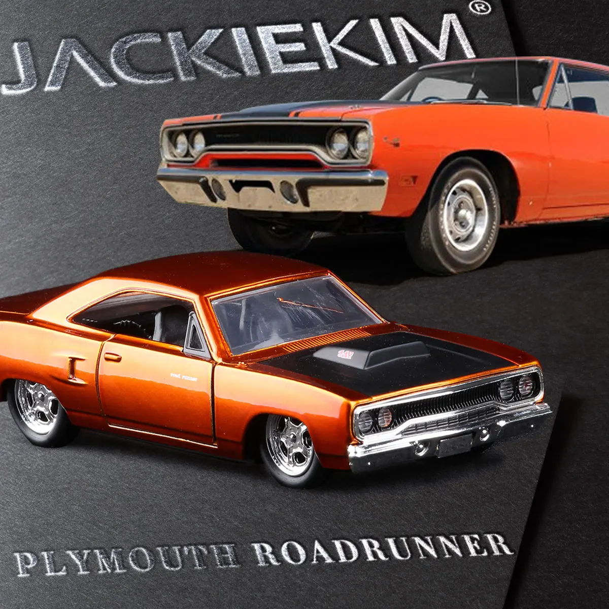 

JADA 1:32 scale High simulation alloy model car,Plymouth Road Runner,quality toy models,free shipping