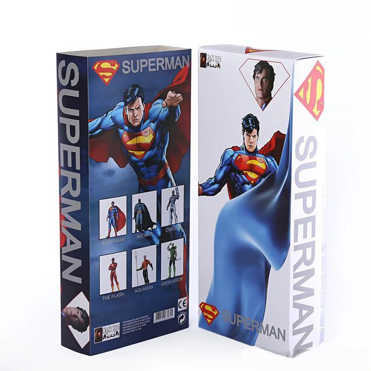 Crazy Toys Superman Figure Super Man Hero Harley Quinn PVC Action Figure Classic Collectable Model Toy Brithday Gift for Boy (7)