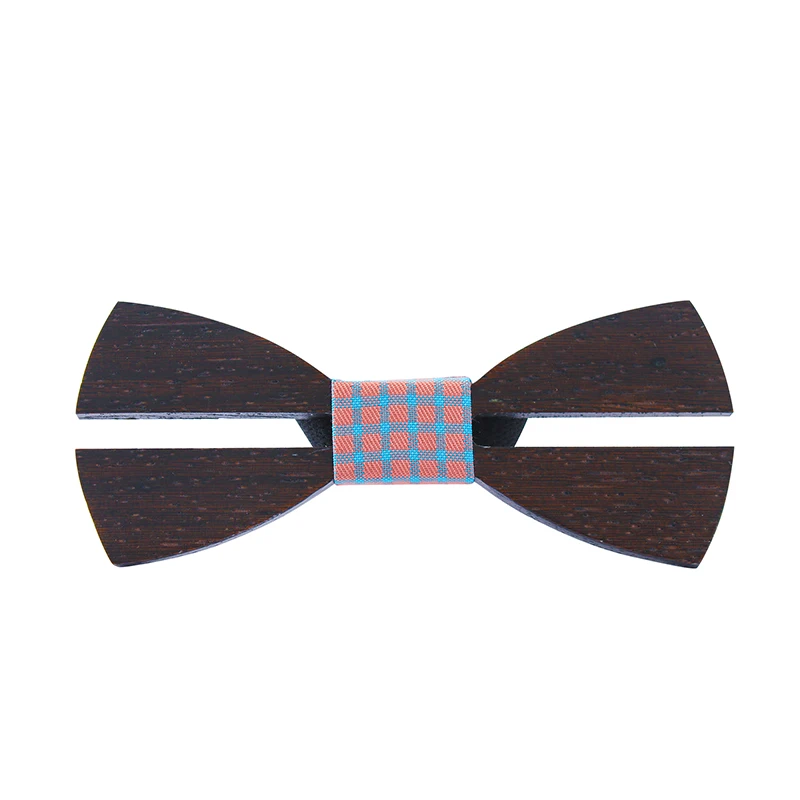 scissor shape wood tie6