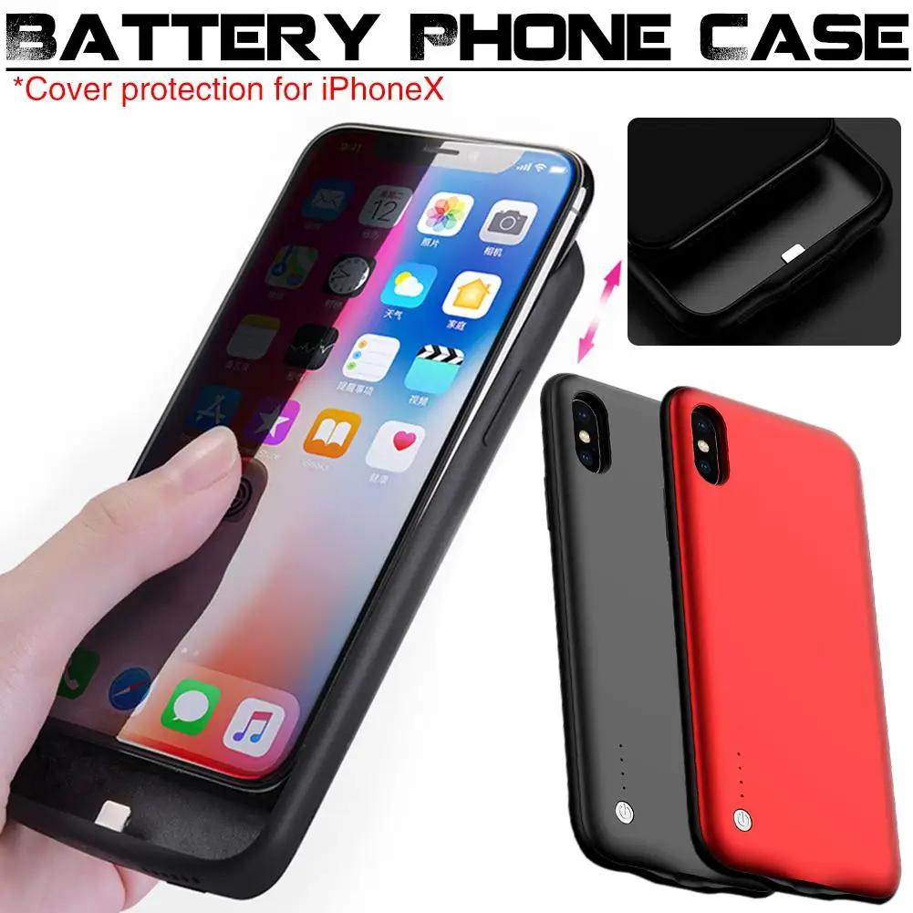 Rondaful 6000MAH Ultra thin Wireless font b Phone b font Battery Cases Covers Power Bank for