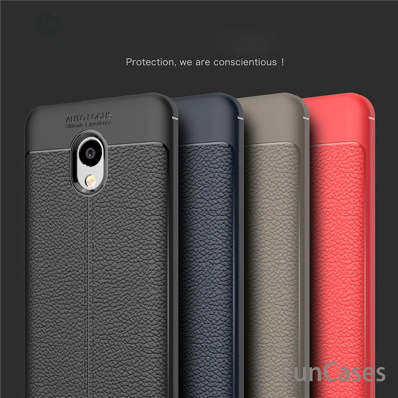 

For Meizu M5 Note Case Cover Rugged Litchi Grained Soft Protective TPU Silicone Back Cover For Meizu M5 Note Miezu joli