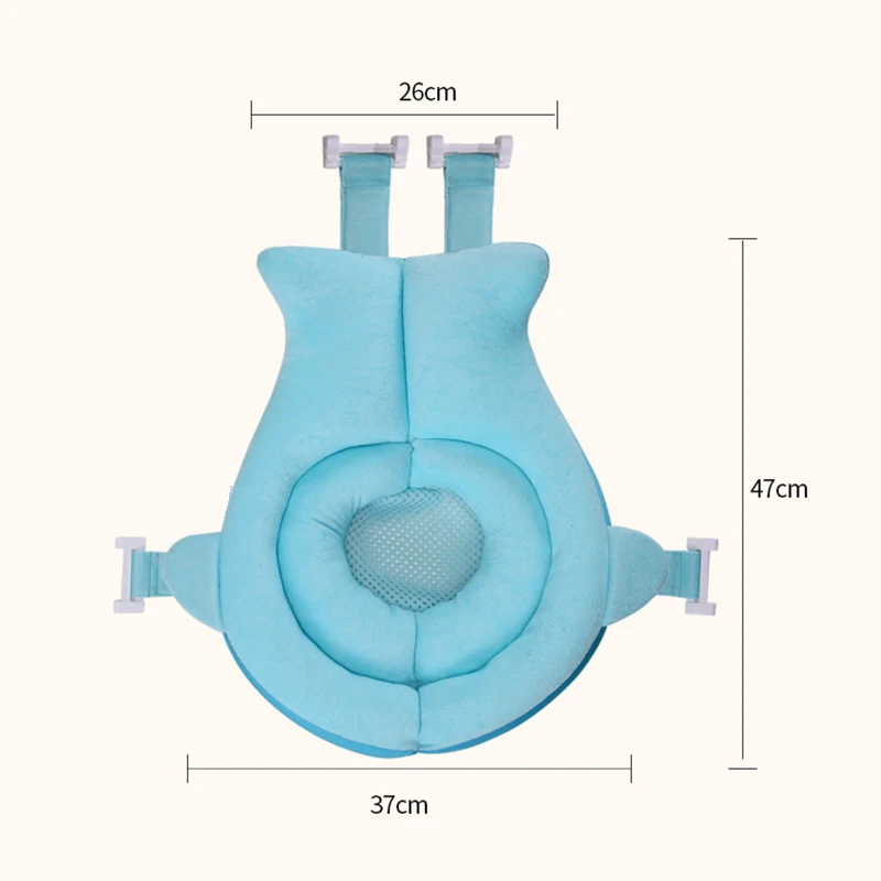 المحمولة الهواء الطفل الأطفال الرضع دش وسادة السرير الاستحمام الكذب عدم الانزلاق حمام قطعة تنظيفٍ إسفنجية سجادة بانيو مانعة تزحلق بأشكال مت...